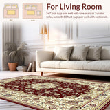 Artful European Inspired Decorative(Red)