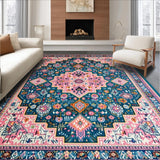 Stylish Medallion Inspired Design(Blue)