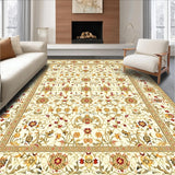 Beige Geometric Area Contemporary Boho Vibes(Ivory)