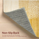Elegant Off White Textured Design(Gold)