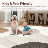 Modern Farmhouse Area – Low Pile(Beige)