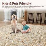 Rustic Edge Jute With and Earthy Tones(Beige)
