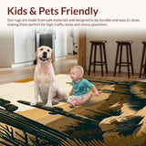 Artful Earthy Wild West Motif(Beige)