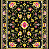 Timeless Classic Floral Harmony(Black)