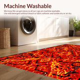 Exuberant Geometric Lava Influence(Red)