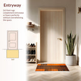 Chic Leopard Print Accent(Orange)