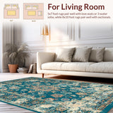 Vintage Floral Texture Harmony(Green)