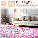 Vintage Floral Butterfly Medley(White)