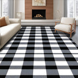 Vibrant Seasonal Plaid Design Element(Black)