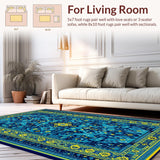 Eclectic Colorful Ethereal Swirls(Blue)
