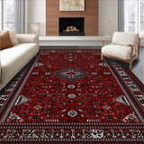 Elegant Symmetrical Geometric Arrangement(Red)