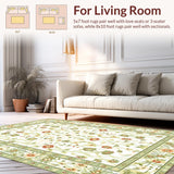 Fresh Light Green Flower Accents(Ivory)