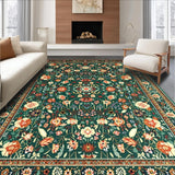 Modern Geometric Floral Fusion(Green)