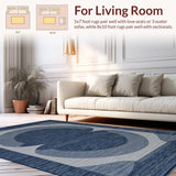 Artful Tiled Navy Display(Blue)