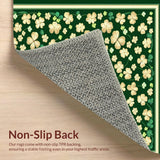 Whimsical Clover Geometric Style(Green)