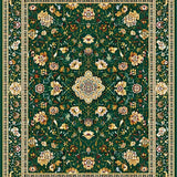 Elegant Floral Ogee Arrangement(Green)