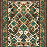 Rustic Diamond Tiled Aesthetic(Beige)