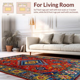 Luxurious Colorful Woven(Red)