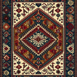 Charming Natural Fiber Ethno Style(Beige)