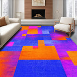 Whimsical Multicolored Fluid Design(Blue)