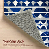 Abstract Mid Century Modern(Blue)