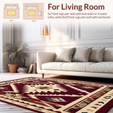 Albuquerque Heritage Collection with Southwestern Artistic Design(Red)