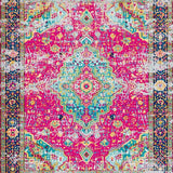 Vibrant Ogee Patterned Visual Appeal(Pink)