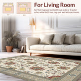 Vibrant Modern Geometric Arrangement(Beige)