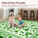 Vibrant Clover Decorative Entrance(Green)