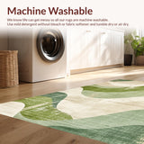Modern Wave Sage Cream Non Shedding(Beige)