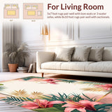 Tropical Vintage Floral Motif(Pink)