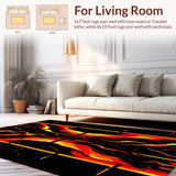 Contemporary Colorful Twisted Motif(Red)