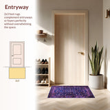 Rustic Multicolor Swirl(Blue)