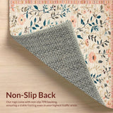 Stylish Teal and Salmon Blend(Ivory)