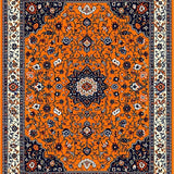 Elegant Floral Trellis Aesthetic(Orange)