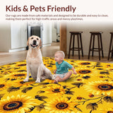 Vibrant Floral Patterned Statement(Yellow)