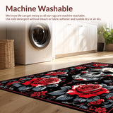 Elegant Red and Black Motif(Red)