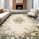 Elegant Vintage Botanical Motif(Beige)