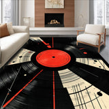 Dynamic Vinyl Record Aesthetic(Black)