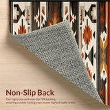 Southwestern Colorful Tribal Texture(Brown)