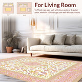 Creamy Boho Chic Runner(White)