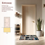 Rustic Monochrome Animal Print(Black)