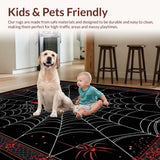 Artful Spooky Circle Bath Accent(Black)