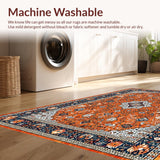 Modern Abstract Floral Fusion(Orange)