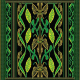 Artistic Bird and Snake Fusion(Black)