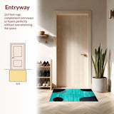 Artful Minimalist Abstract Style(Blue)