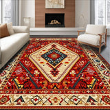 Stylish Earthy Abstract Arrangements(Red)