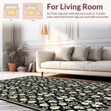 Trendy Cream Tiled Aesthetic(Black)