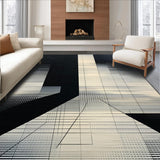 Chic Black White Checkerboard Elegance(Black)
