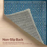 Modern Vibrant Lattice Artistry(Blue)